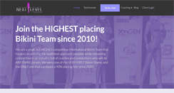 Desktop Screenshot of nextlevelbikiniprep.com